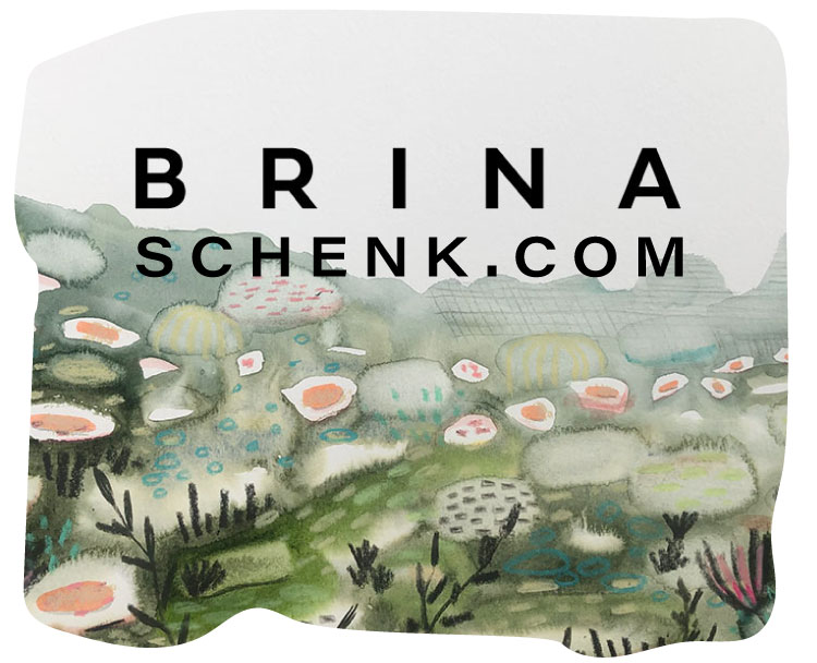 Brina Schenk creative art and design website